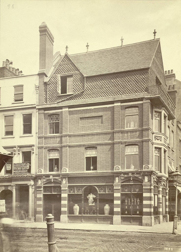 George Donaldson's Antiques Store on New Bond Street