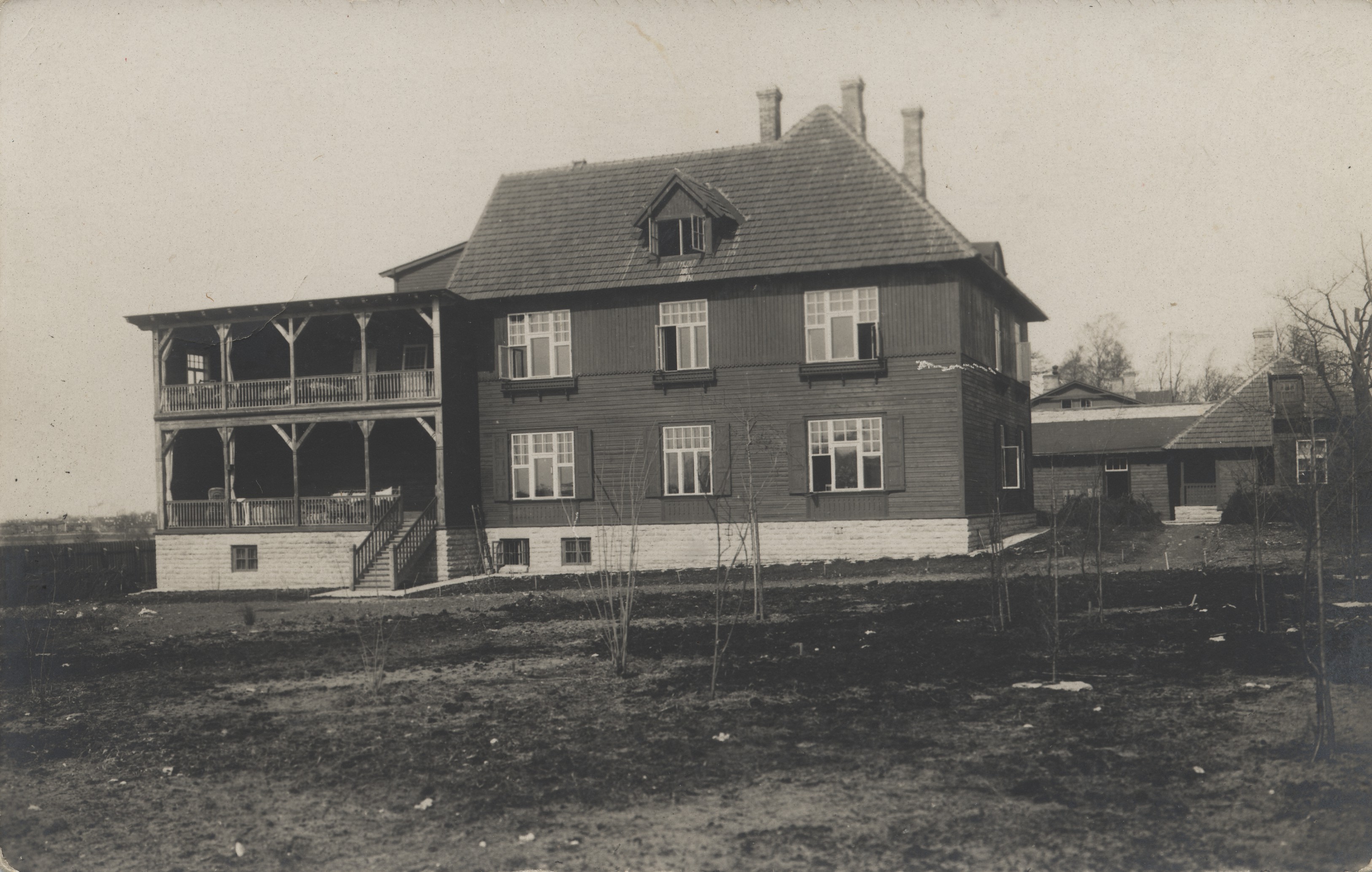 : Heim für Lungenkranke in Reval = House of Passengers in Tallinn