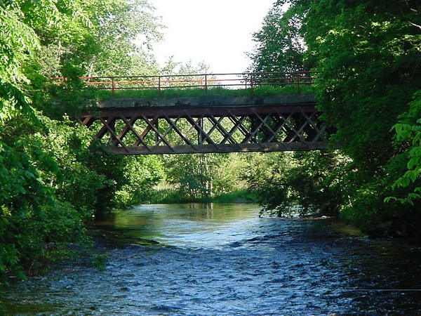 Cursed highway bridge of Kunda Manor Lääne-Viru county Kunda city