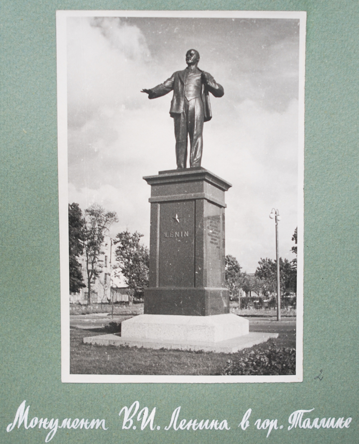 Lenini monument Tallinnas Rävala puiesteel