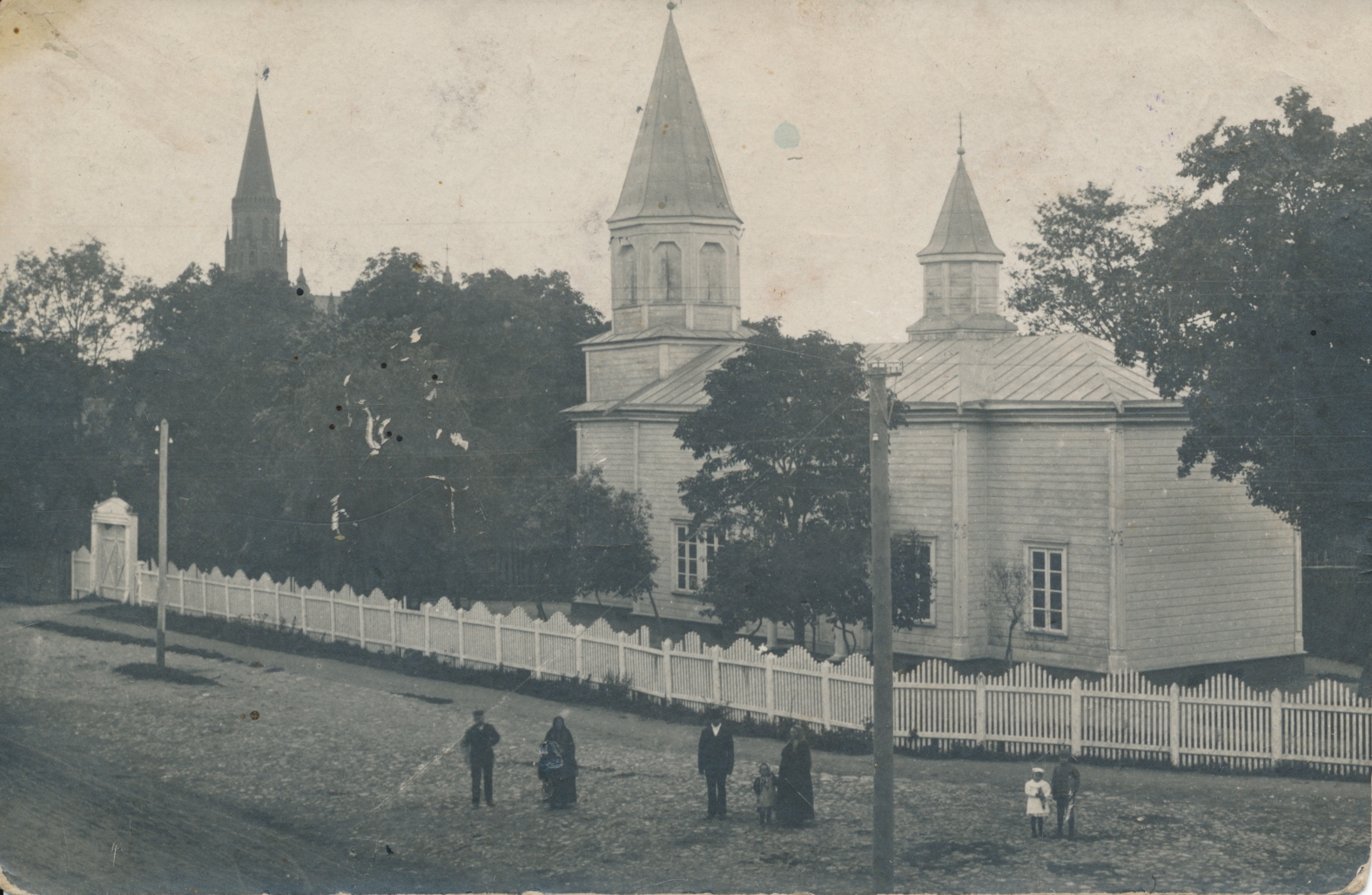 trükipostkaart, Viljandi, Vene kirik, Vaksali tn 2, u 1910