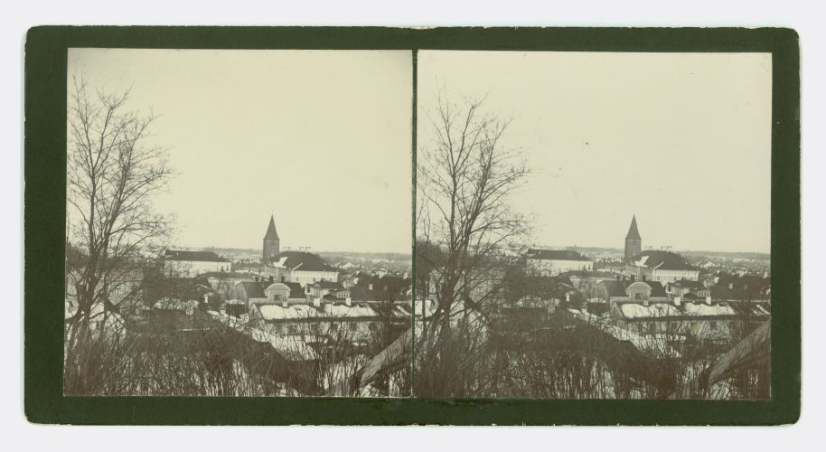 Tartu. Views of the city from Toomemäe
