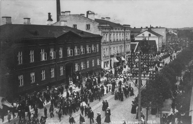 Tallinna laulupeo rongkäik