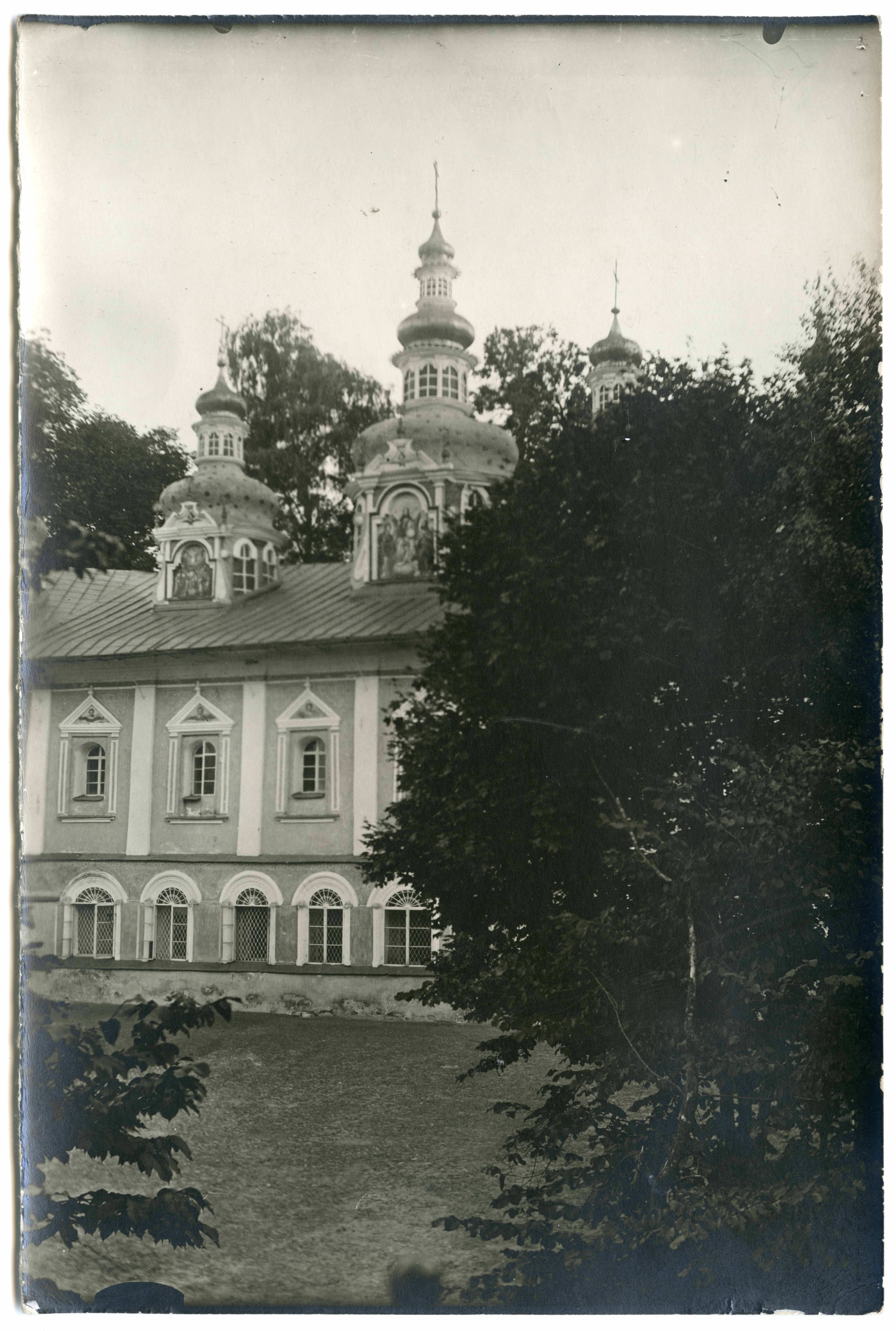 Petser monastery. External view of the Uspensky Church from SO