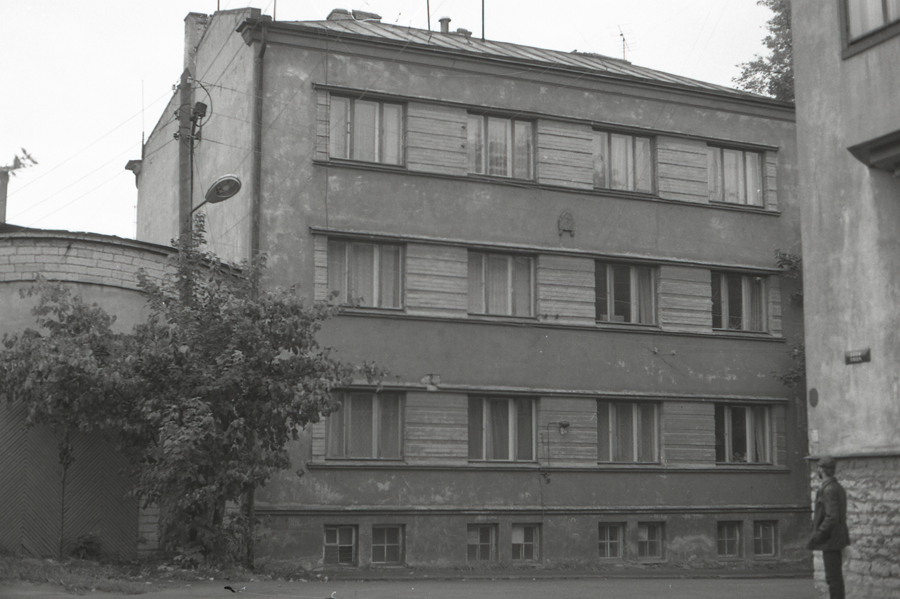 Korterelamu Süda 2a Tallinnas, vaade. Arhitektid Eugen Habermann, Ernst Kühnert