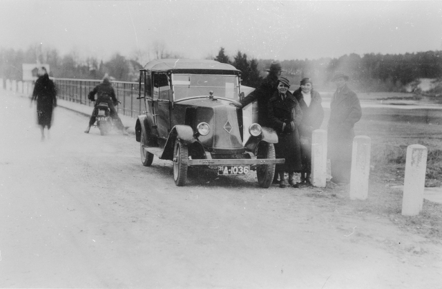Hans Saariku auto 1935.a.