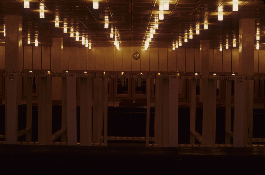 Haapsalu kultuurikeskus: interjöörivaade. Arhitekt Ado Eigi, sisearhitekt Maire Kangur