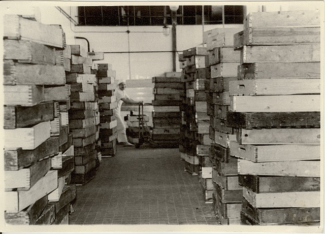 foto, Leivakombinaat "Standard" Paide leivatööstuse valmistoodangu ladu 1960-ndatel a.