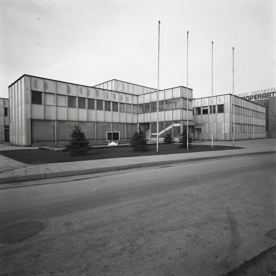 ETKVL-i adminhoone Tallinnas, vaade. Arhitekt Koidu Lassmann