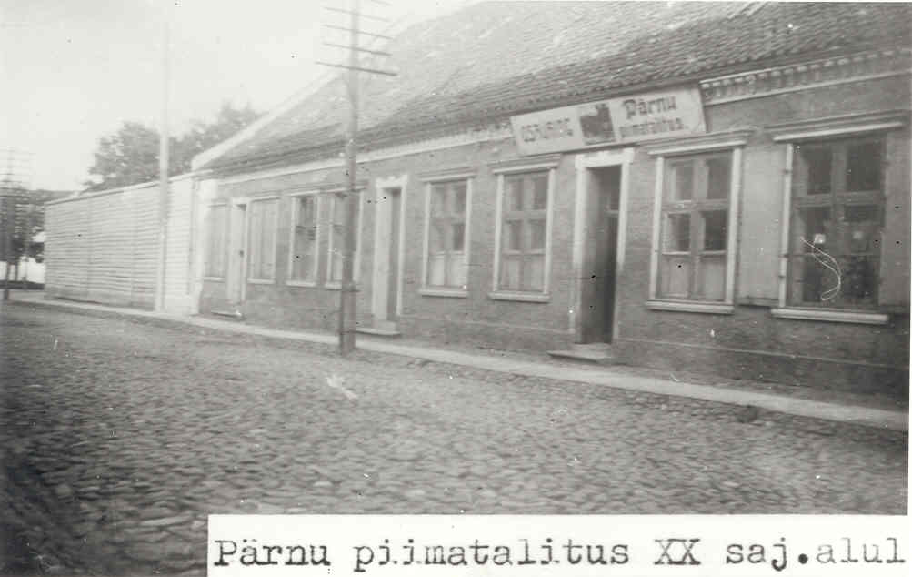 Pärnu piimatalitus XX saj. algul