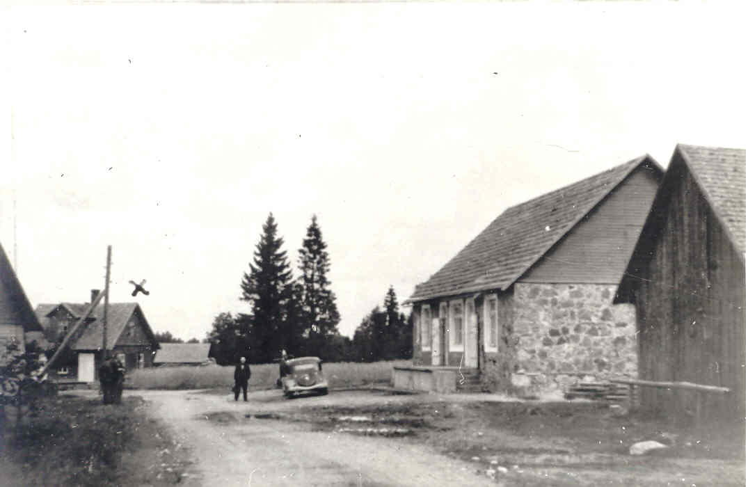 Päinurme Piimaühingu Rutikvere koorejaama hoone 1930.a.