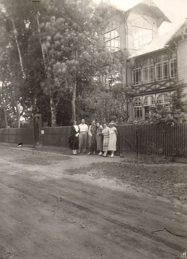 foto, Rudolf Reimann perekonnaga Pärnus.
