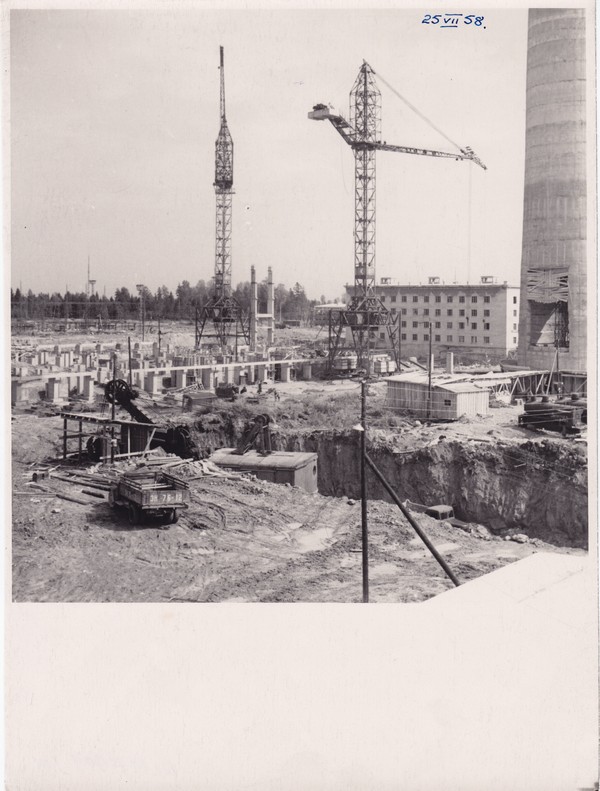 Balti Soojuselektrijaama ehitustööd