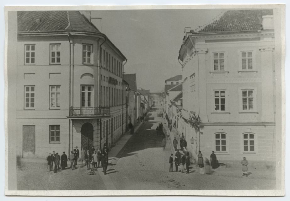 Tartu. Start of Rüütli Street