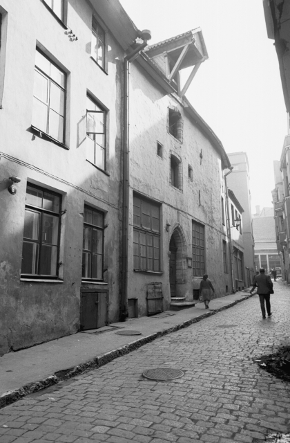 Vana Tallinn. Tänav vanalinnas.