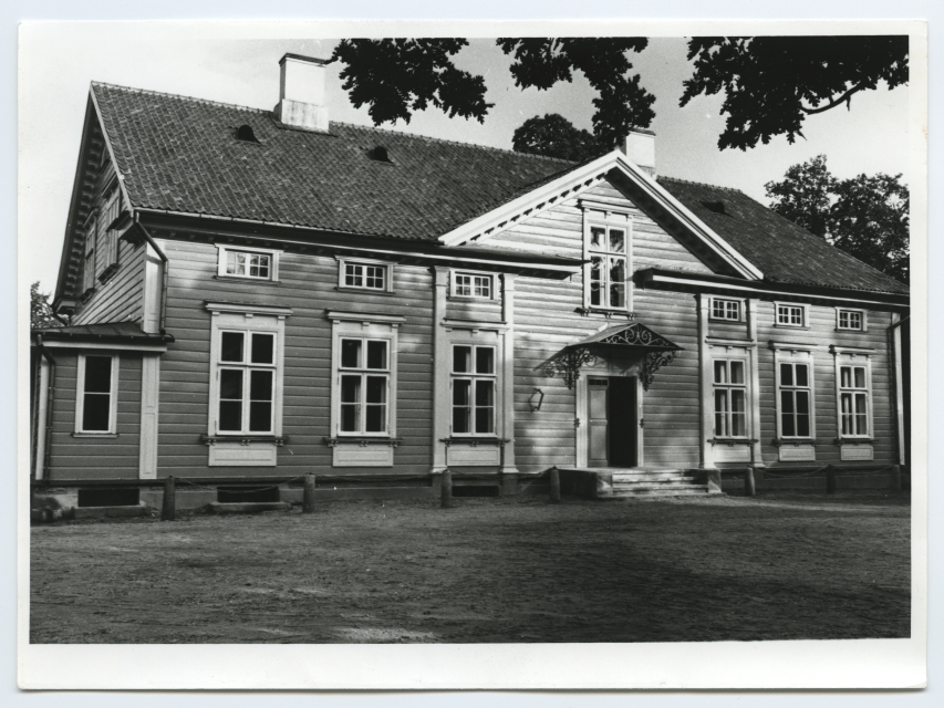 Tartu. Karl Ernst von Baer's house in Veski t. 4