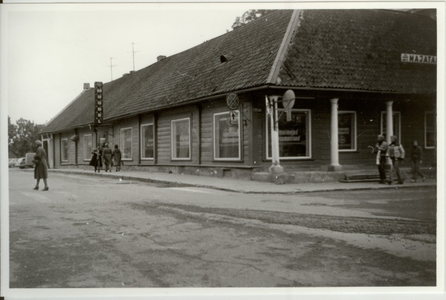 foto ja negatiiv Paide Pikk t 1981