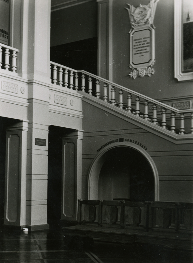 Tallinna vana lennujaam, interjöörivaade. Arhitektid Artur Jürvetson, Roman Koolmar; Paula Koido; sisekujundus Maia Laul