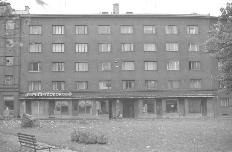 Elu- ja ärihoone Pärnu mnt 32, vaade. Arhitekt Eugen Habermann