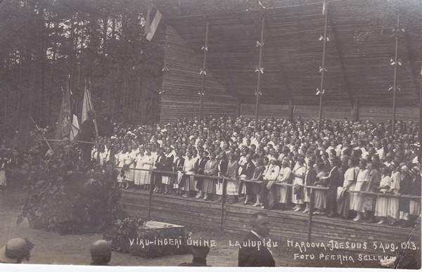 Viru-Ingeri laulupidu Narva-Jõesuus, 1923