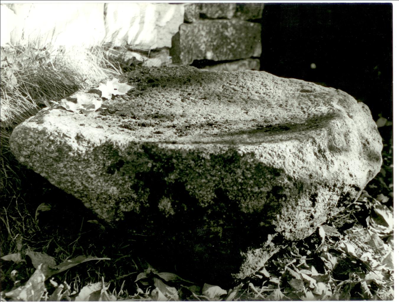 Terahõõrumise kivi Koguva külas Tõnise talus