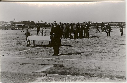 Photo, Opening of Paide Stadium in 1930.