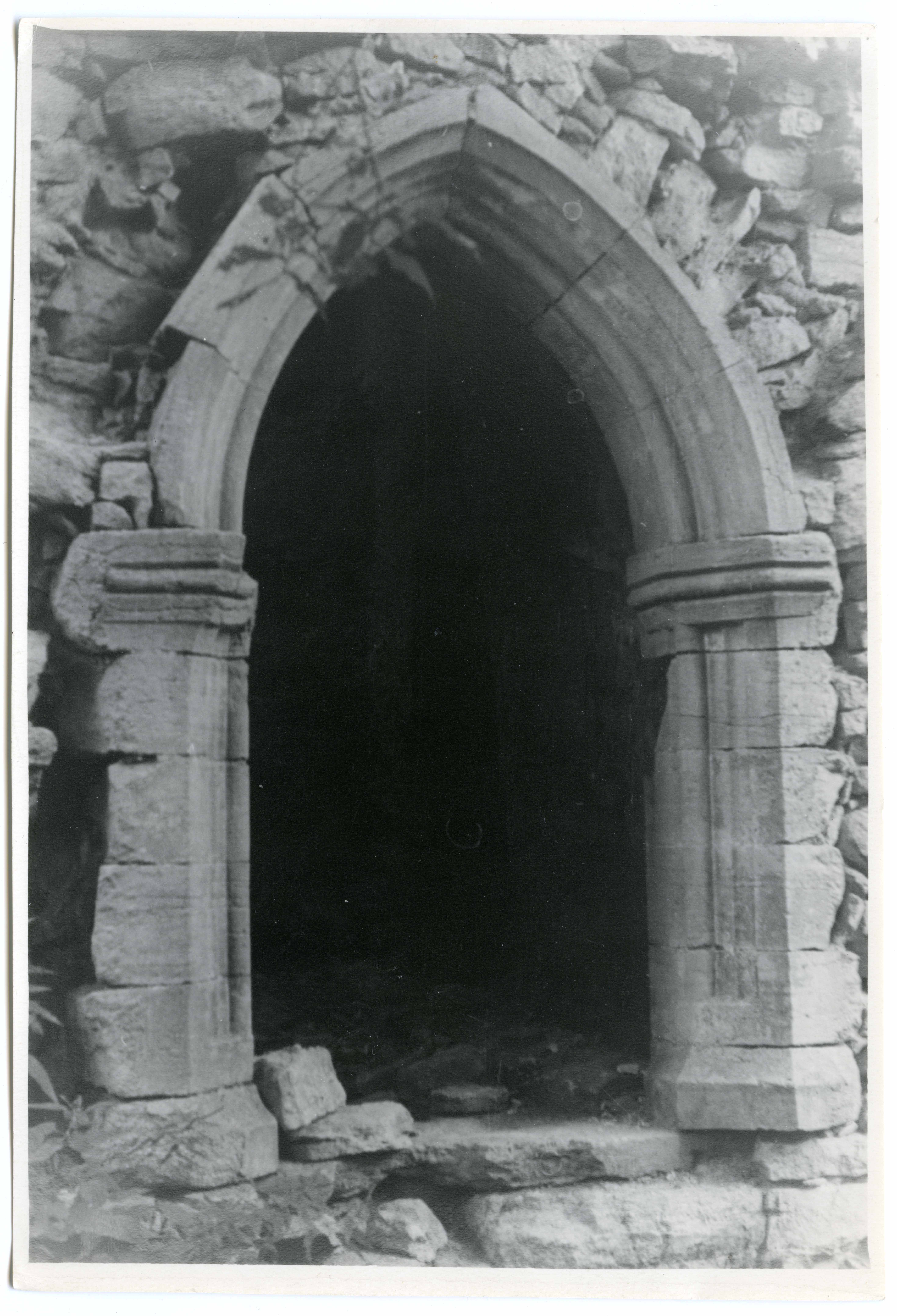 Sharp corner raid portal of the Padise monastery (the so-called Tallinn portal)