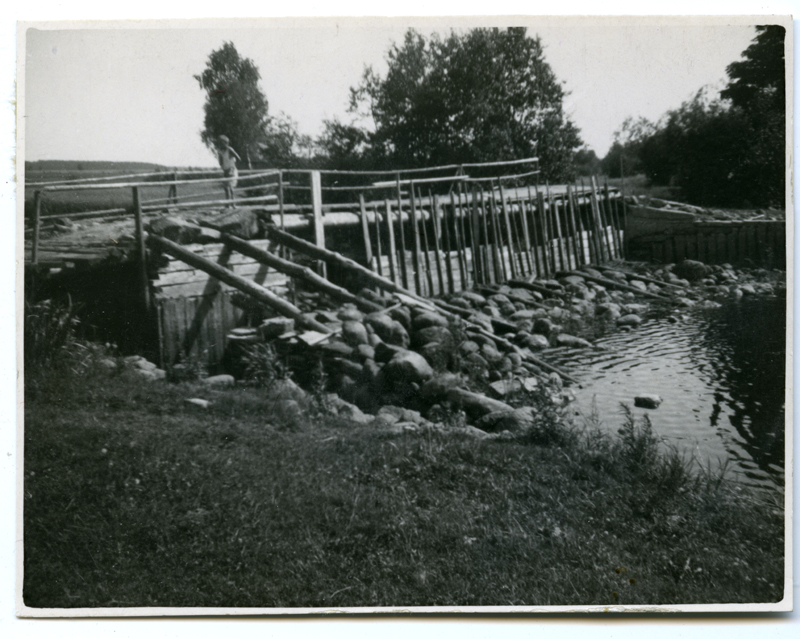 Sääsla pais Rõusa jõel Pärnumaal (Säästla pais Käru jõel?)