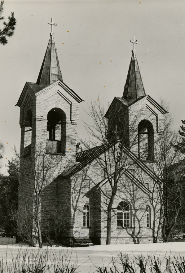 Kaarli kabel Rahumäe kalmistul, tagantvaade. Arhitekt Anton Uesson