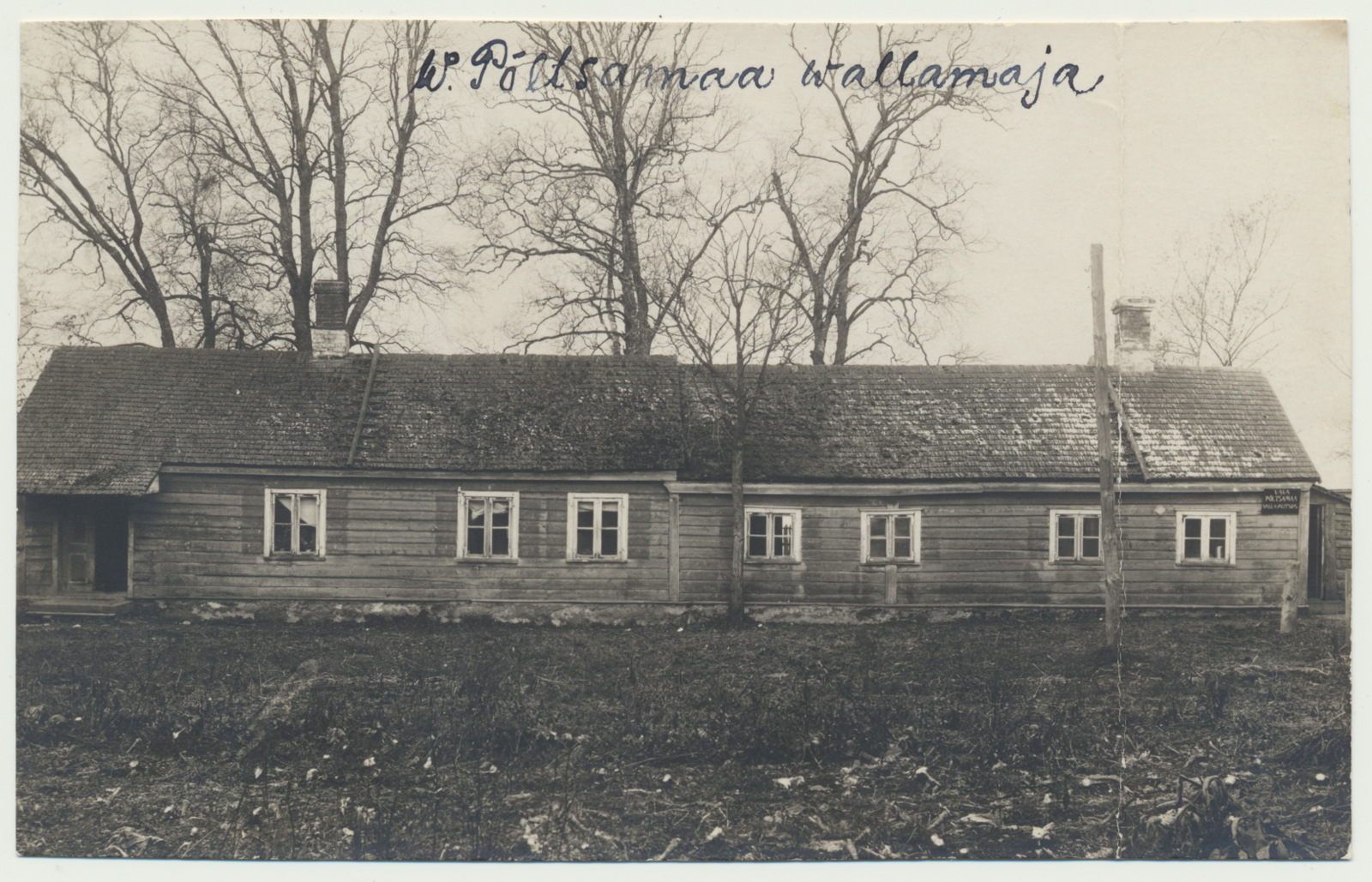 foto Vana-Põltsamaa vallamaja 1926 XI