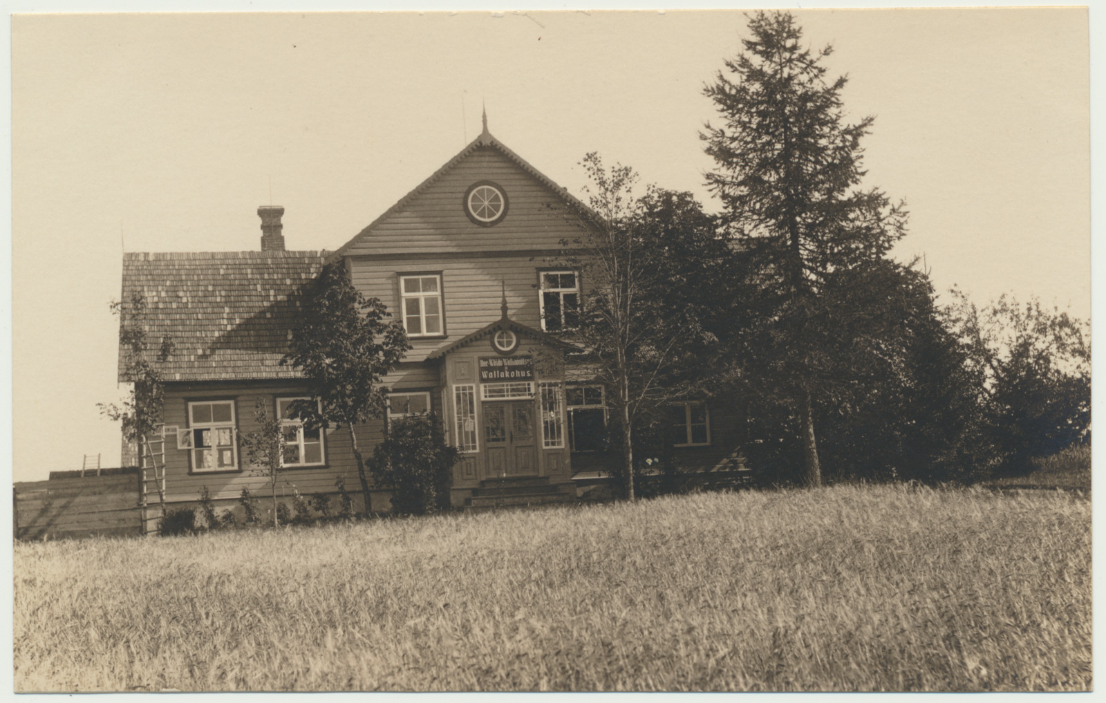 foto, Uue-Võidu vallamaja u 1935