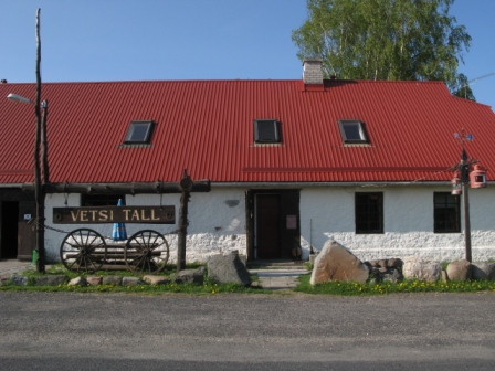 Kassari küla Vetsi Talli kõrts lõunast