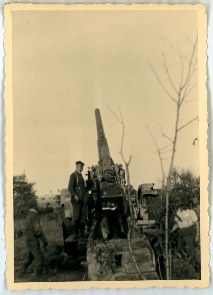 Patarei annab tulelööki, 150 mm kahur M1918