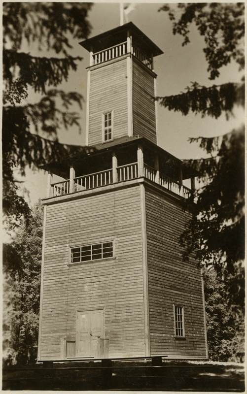 Suur-Munamäe vana vaatetorn (hävinud), vaade