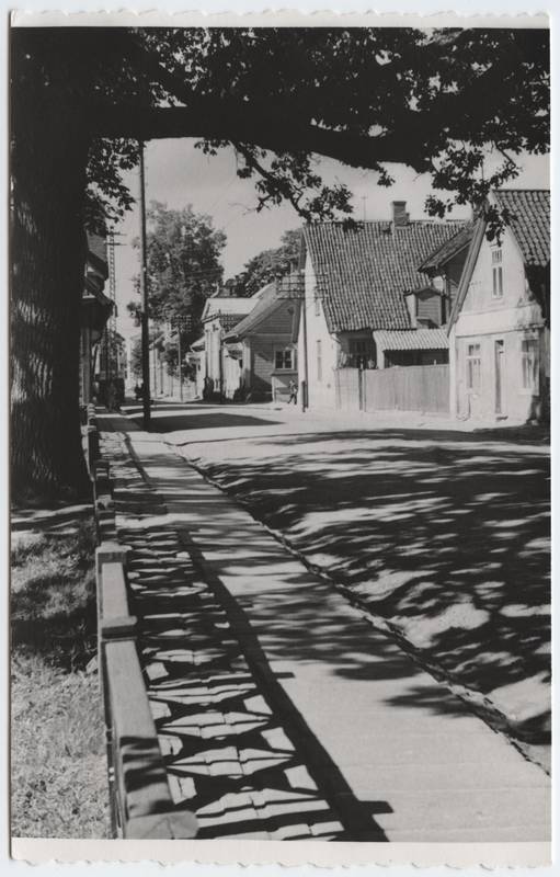 foto, Viljandi, Posti tn 11 ja 15, 1958, foto H. Riet