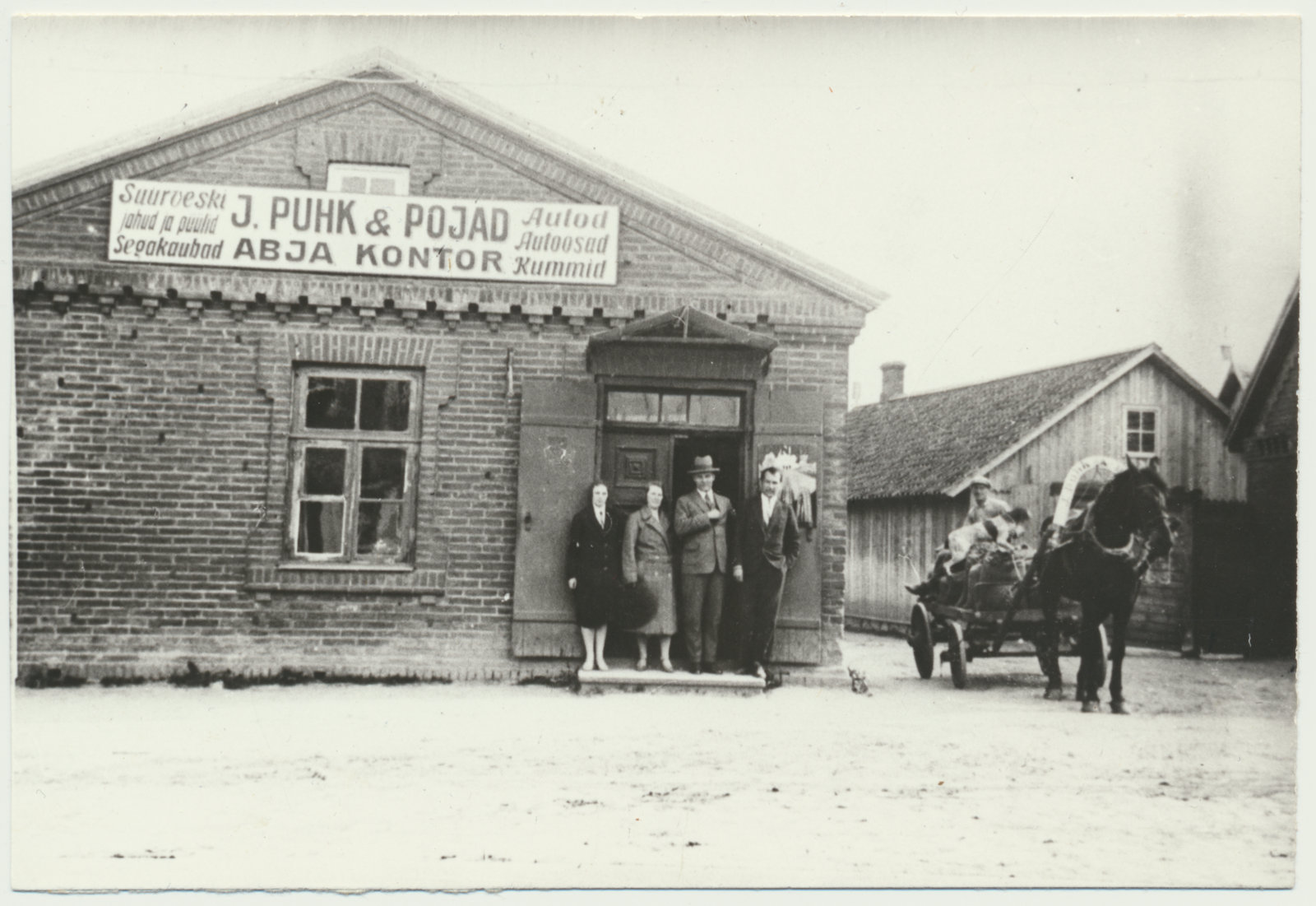 fotokoopia Abja, kontor J.Puhk ja Pojad, avati 1931