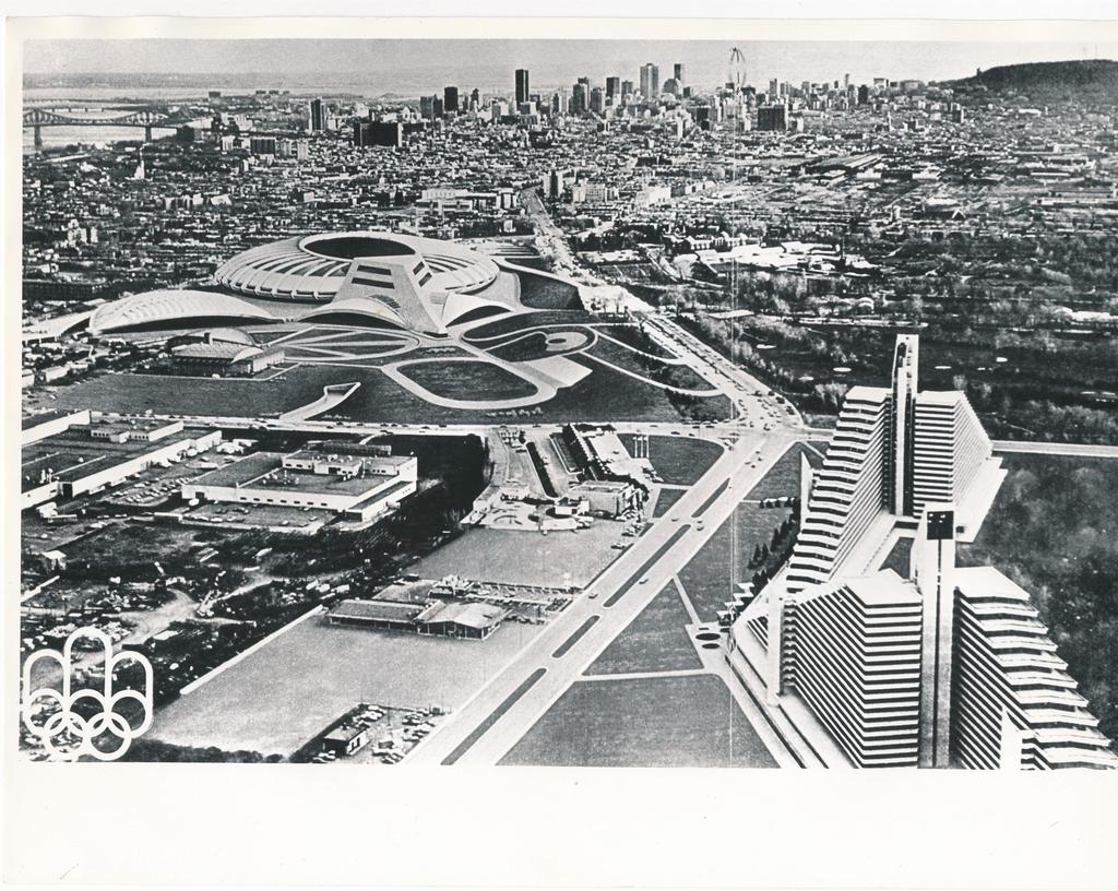 XXI suveolümpiamängud Montrealis 1976, vaade olümpia hoonetele