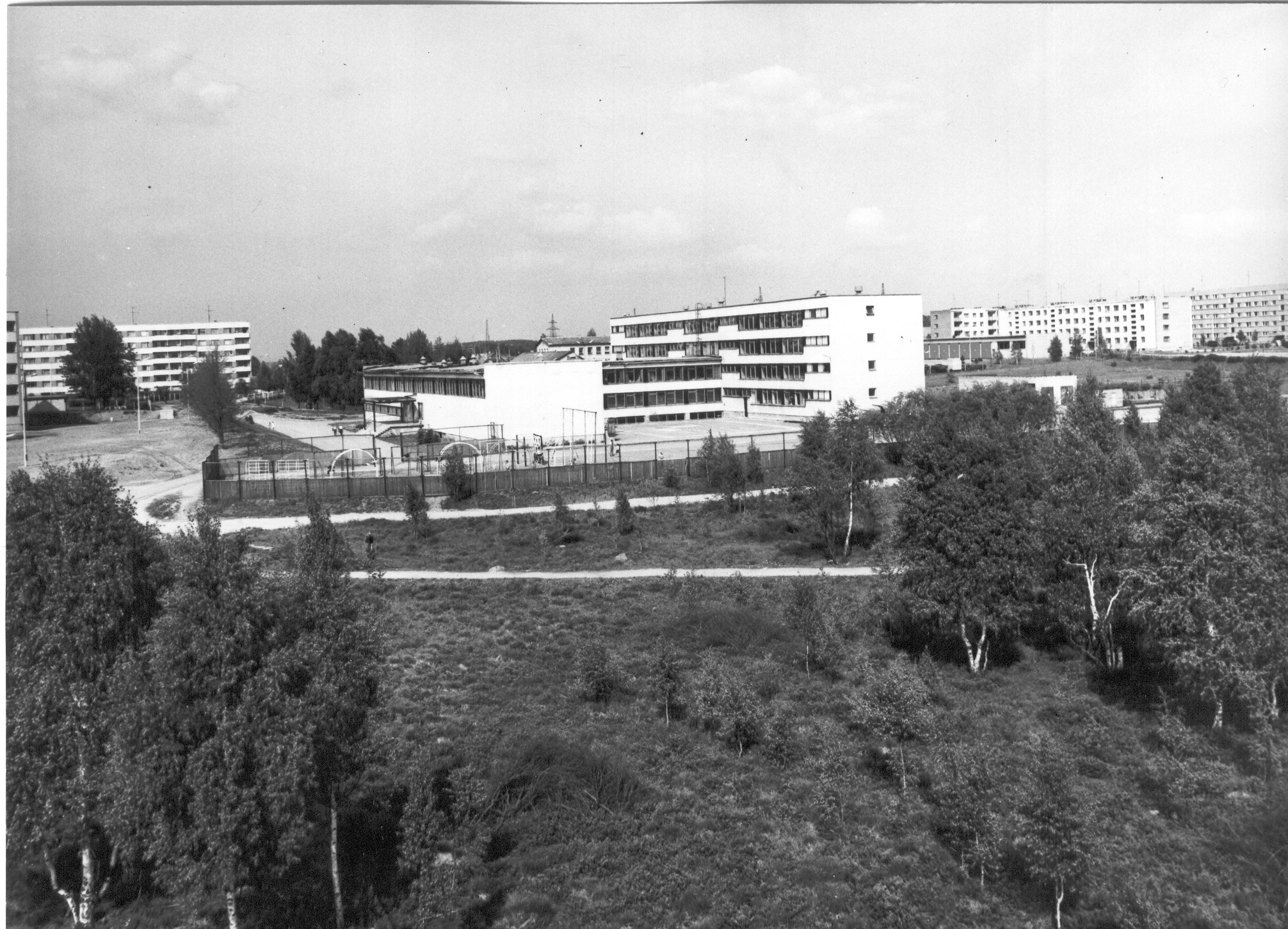 Foto. Võru I Keskkool 1984.a.