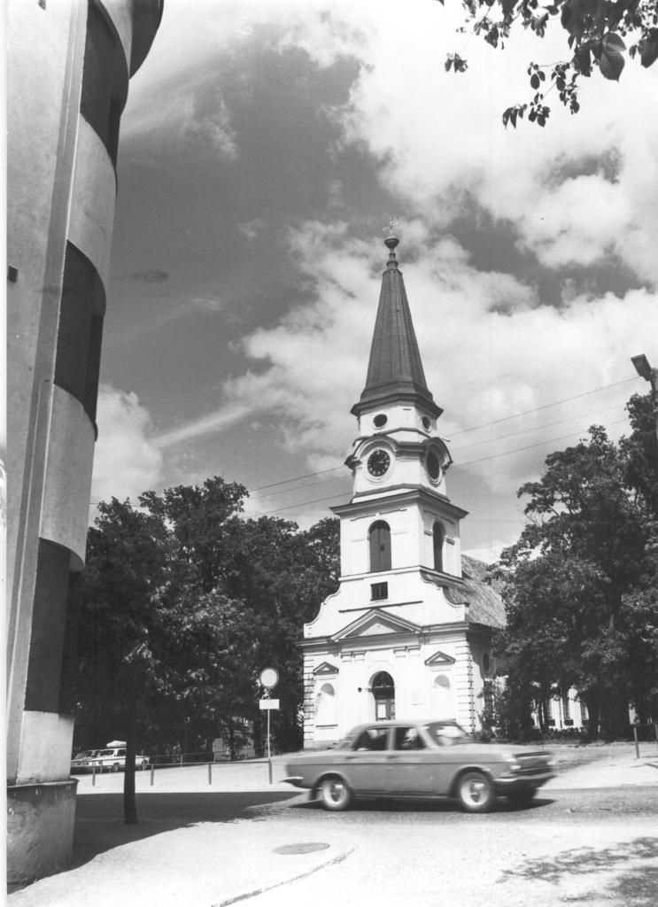 Foto. Võru Katariina kirik 1984.a.