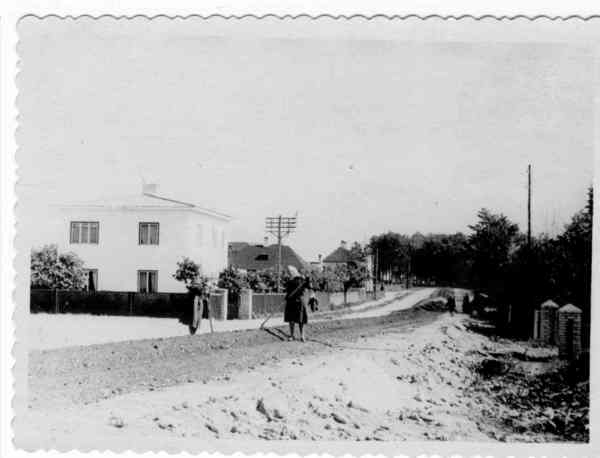 Tamsalu Kesk t asfalteerimine 1959. a.
