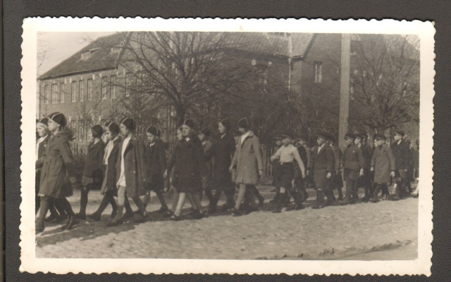 foto, Paide kooli kodutütred 1930-ndad