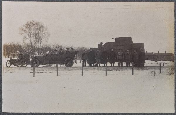foto, Soomusauto "Toonela"  jaanuar 1919.
