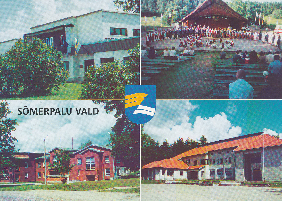 Postkaart. Sõmerpalu vald. 2002.