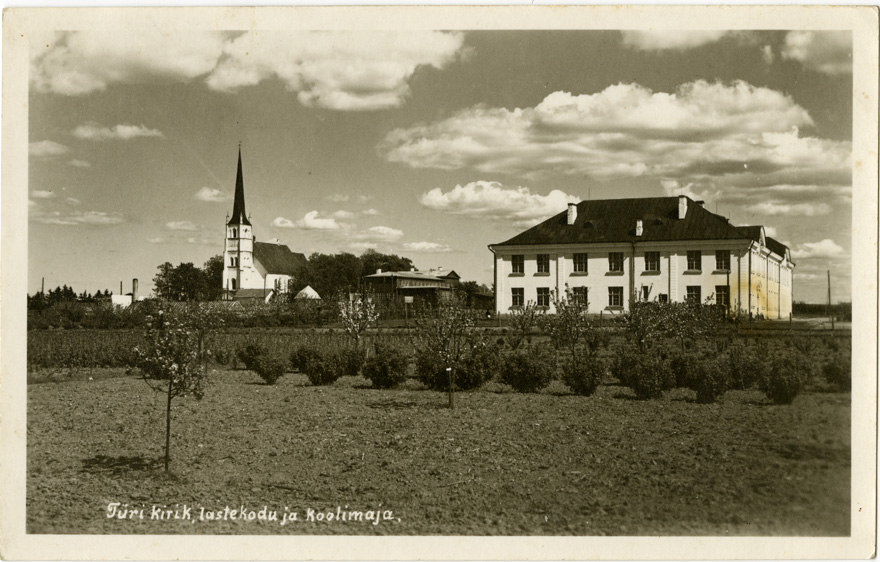 Türi vaade, kirik, lastekodu ja koolimaja