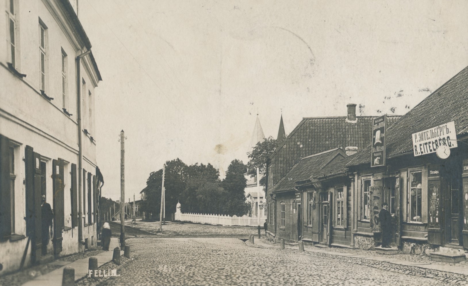 foto, Viljandi, Kauba tn u 1910