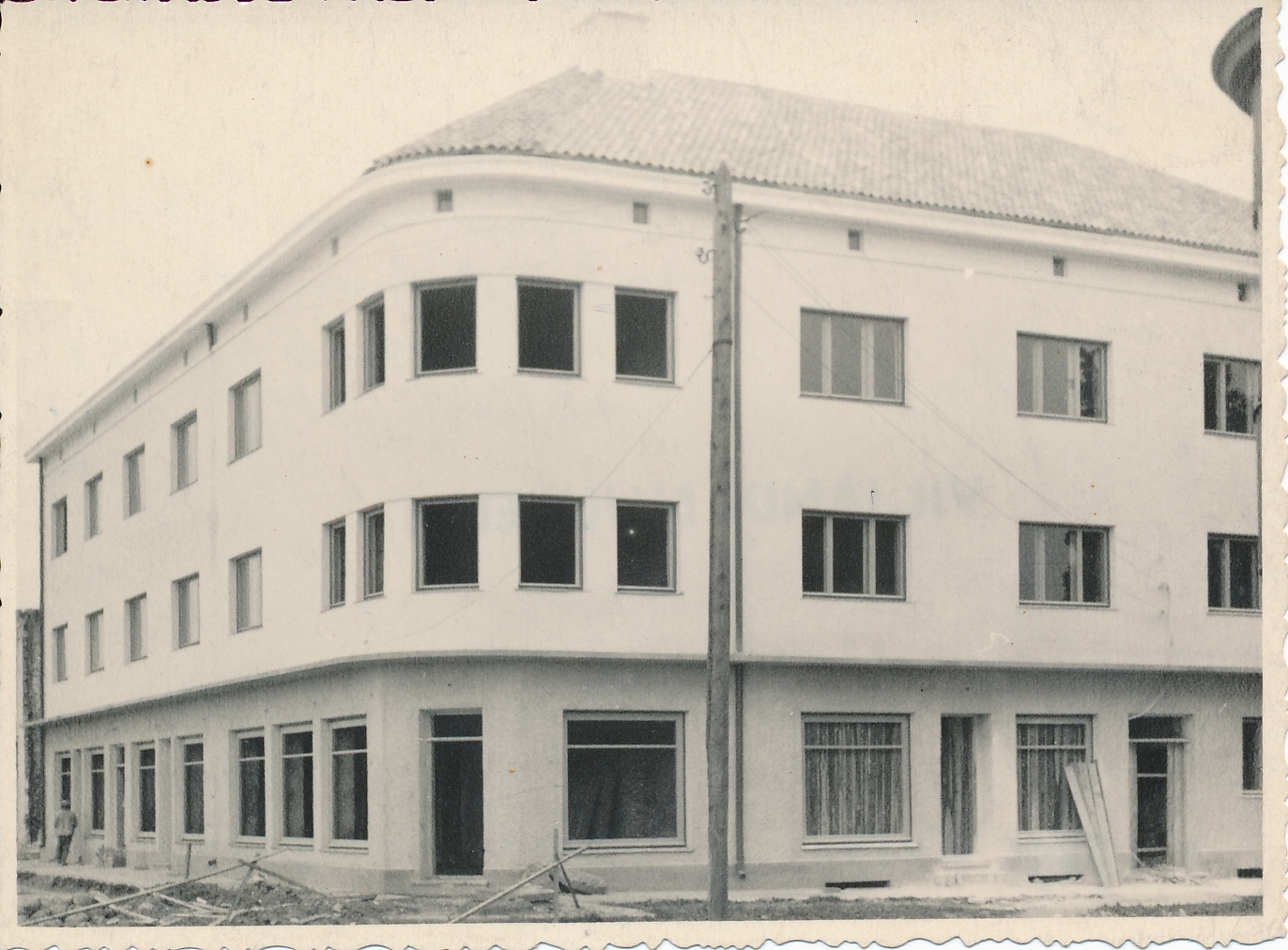 foto Viljandi, Jakobsoni tn 13 hoone taastamine 1950