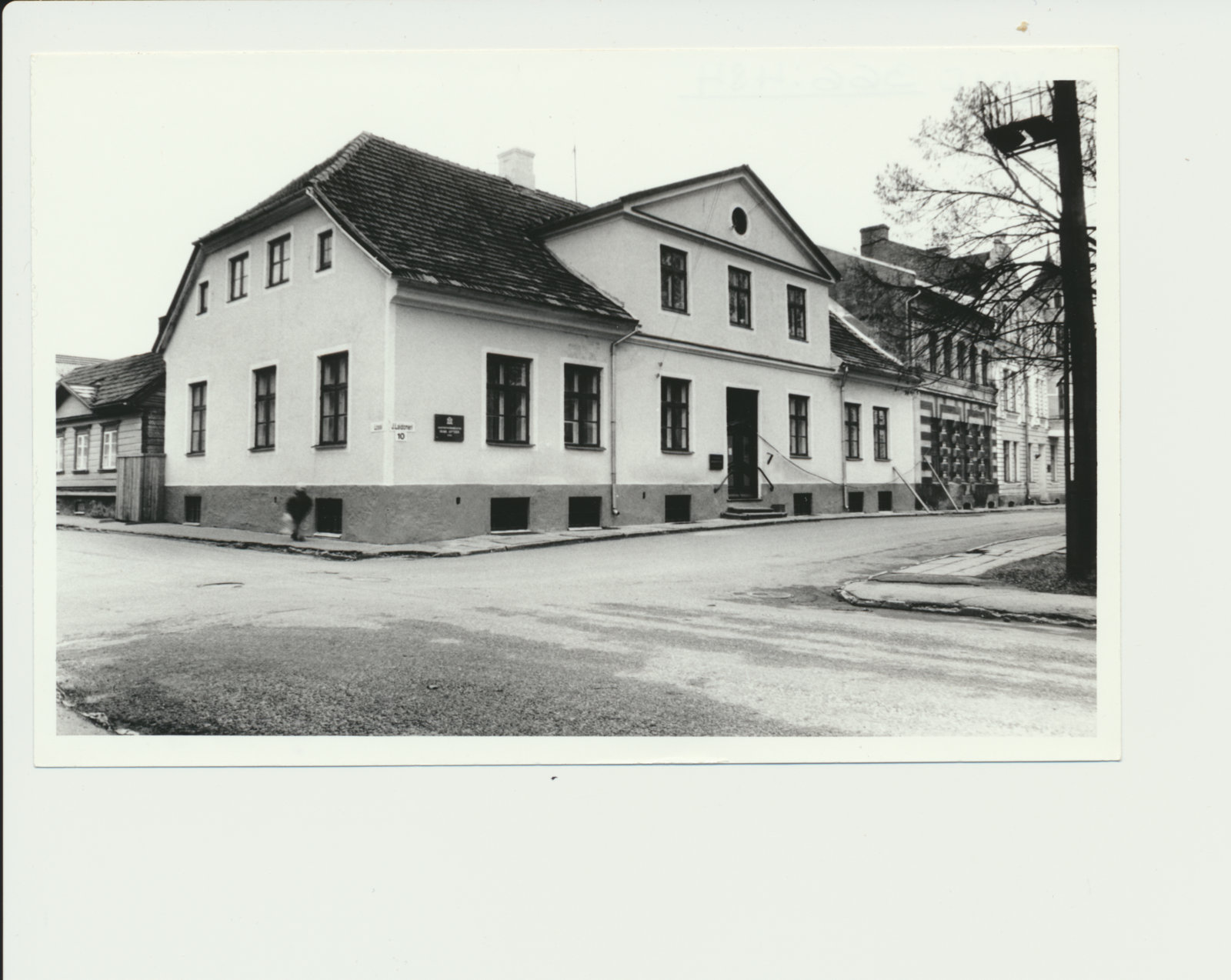 foto, Viljandi muuseumi peahoone, 1993