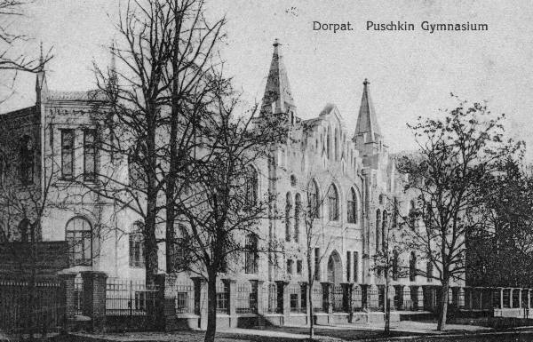 Puškini gümnaasium. Tartu, 1926.