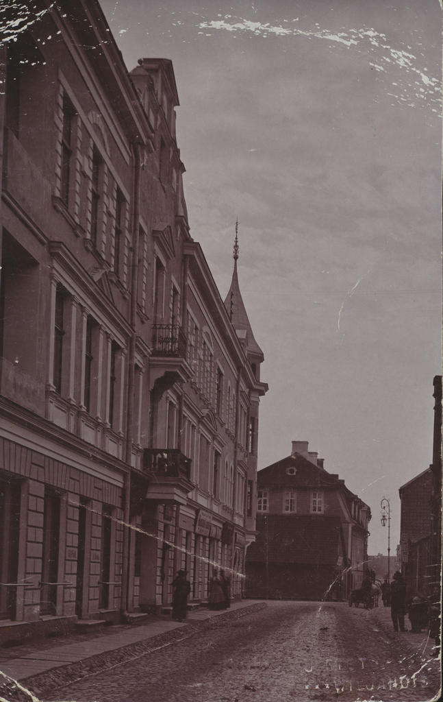 foto, Viljandi, Lossi tn, u 1909 F J.Riet