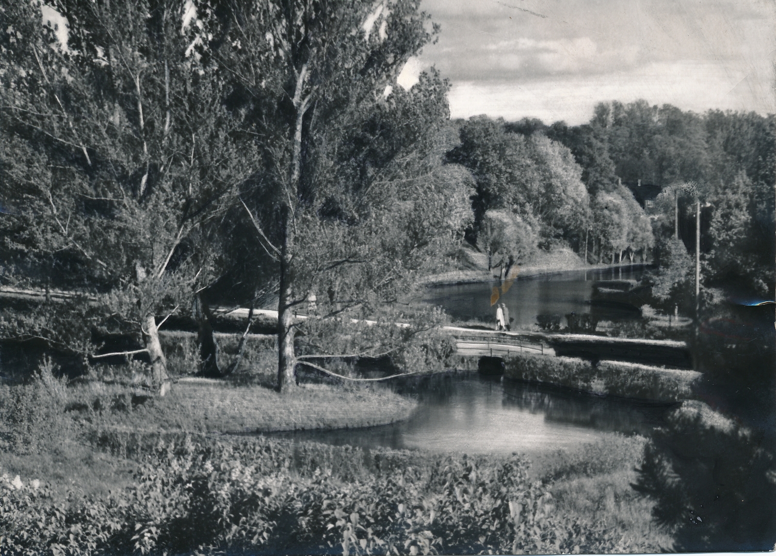 foto Viljandi, Valuoja tiigid u 1960 F A.Kiisla